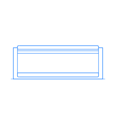 Furniture Benches Matera Storage Bench Cushion Stencil Svg Vector, Free Vectors File